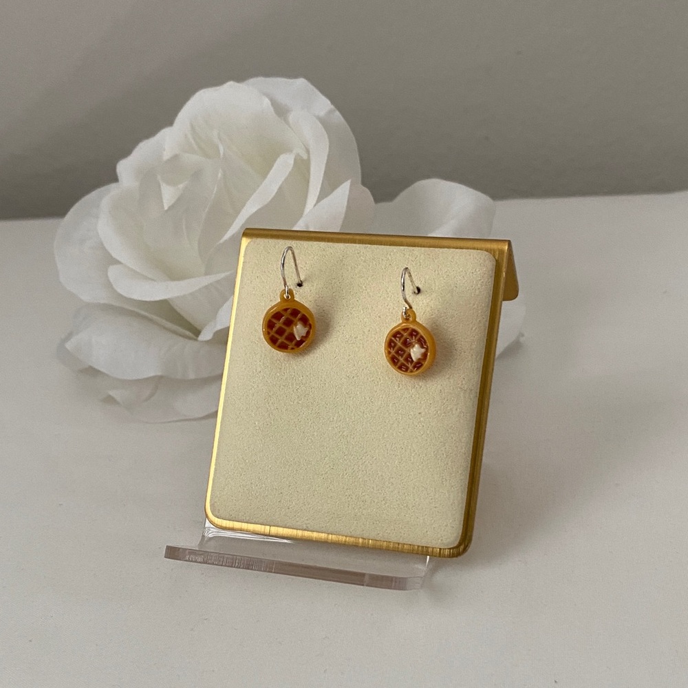 Cute Waffle Earrings